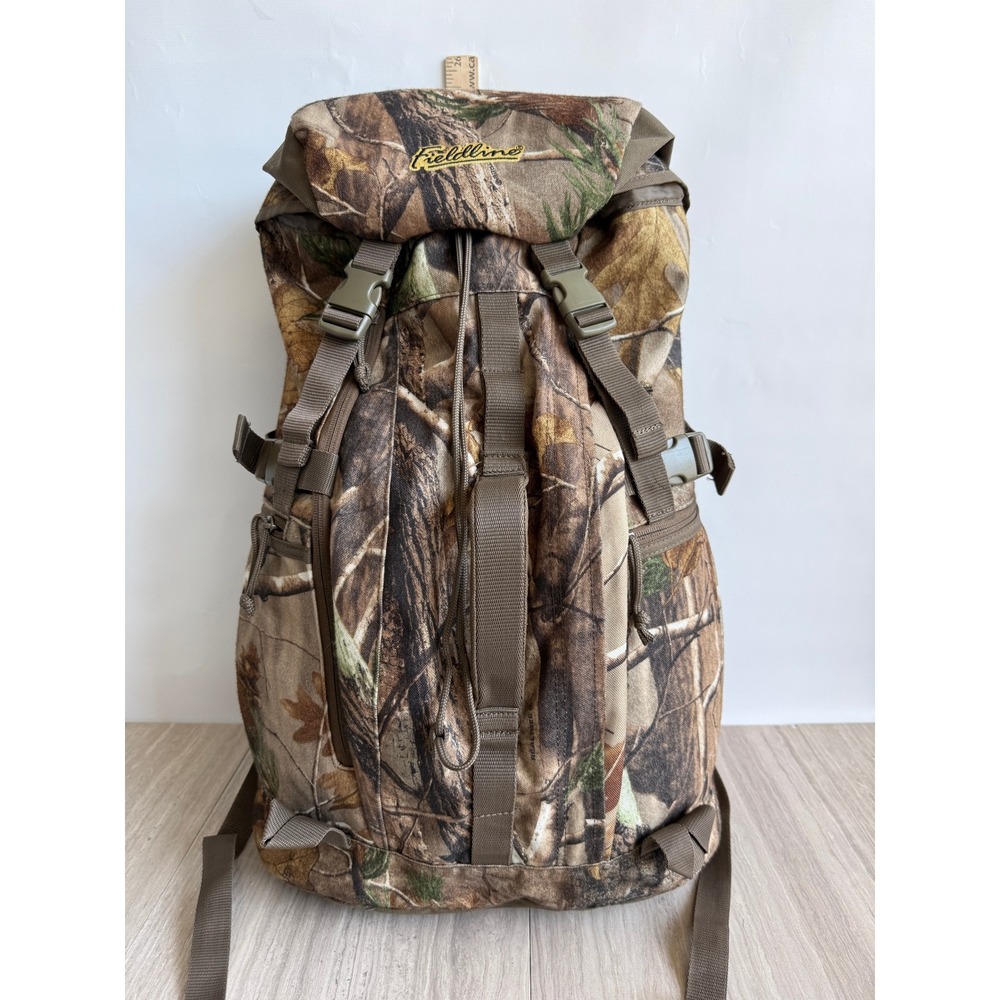 Fieldline Realtree Camo Tactical Hiking Backpack 45L Hunting Camping Pack